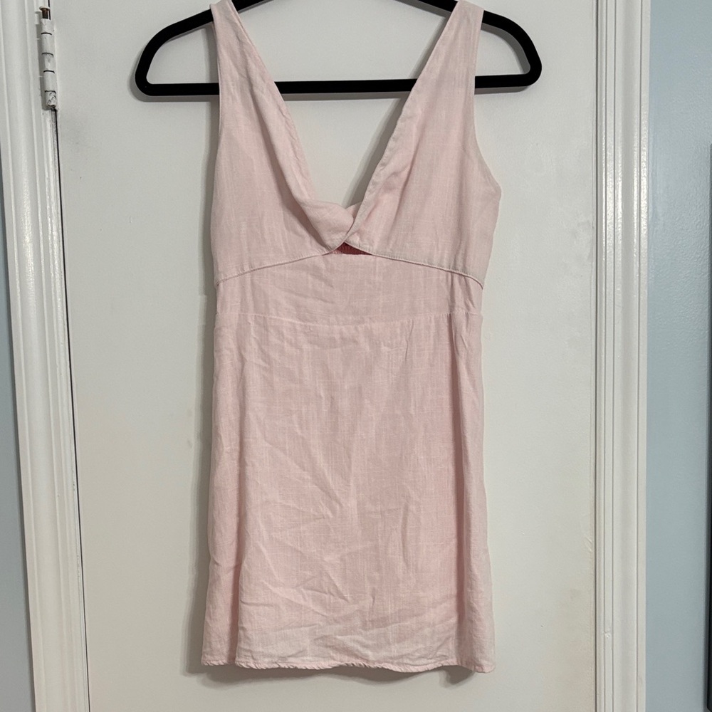 Miami Light Pink Textured Top